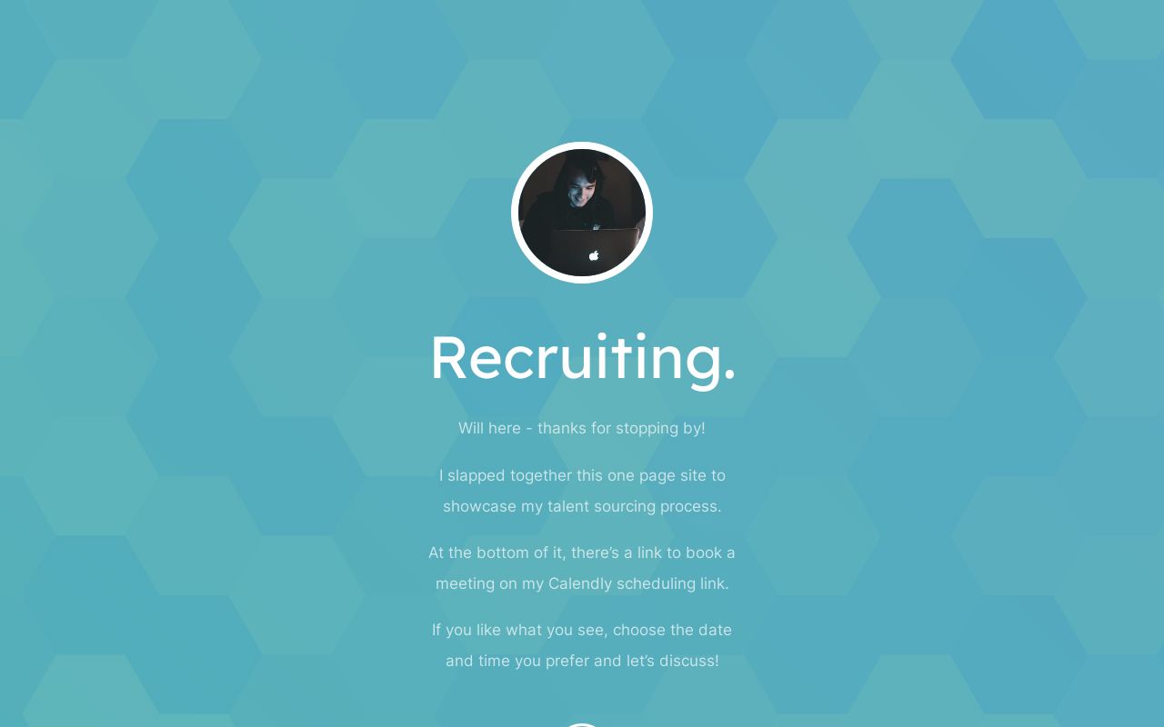 Carrd profile picture for @recruiter